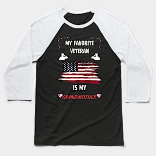 veteran grandmother Baseball T-Shirt